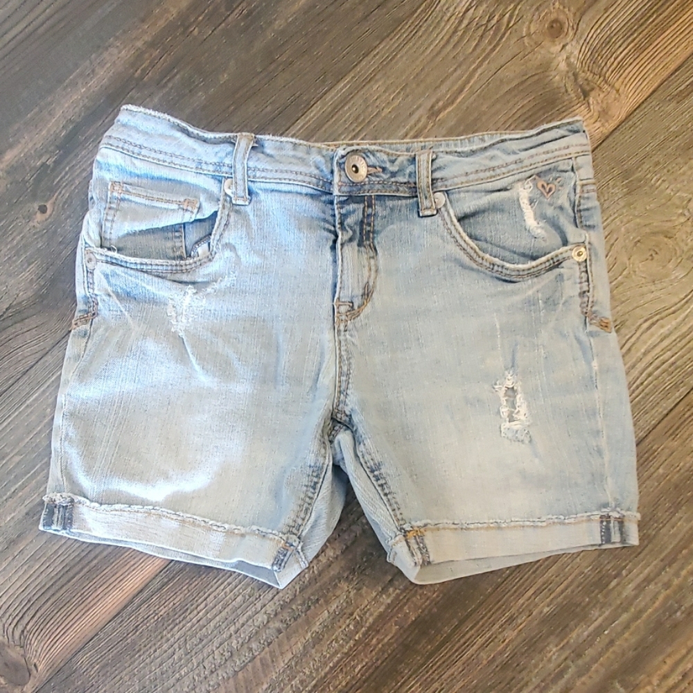 Jean shorts with plenty of love left...